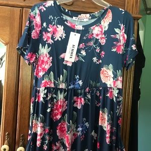 Maxi floral dress